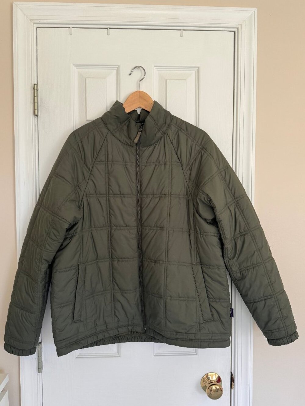 Patagonia jacket women green size Large
